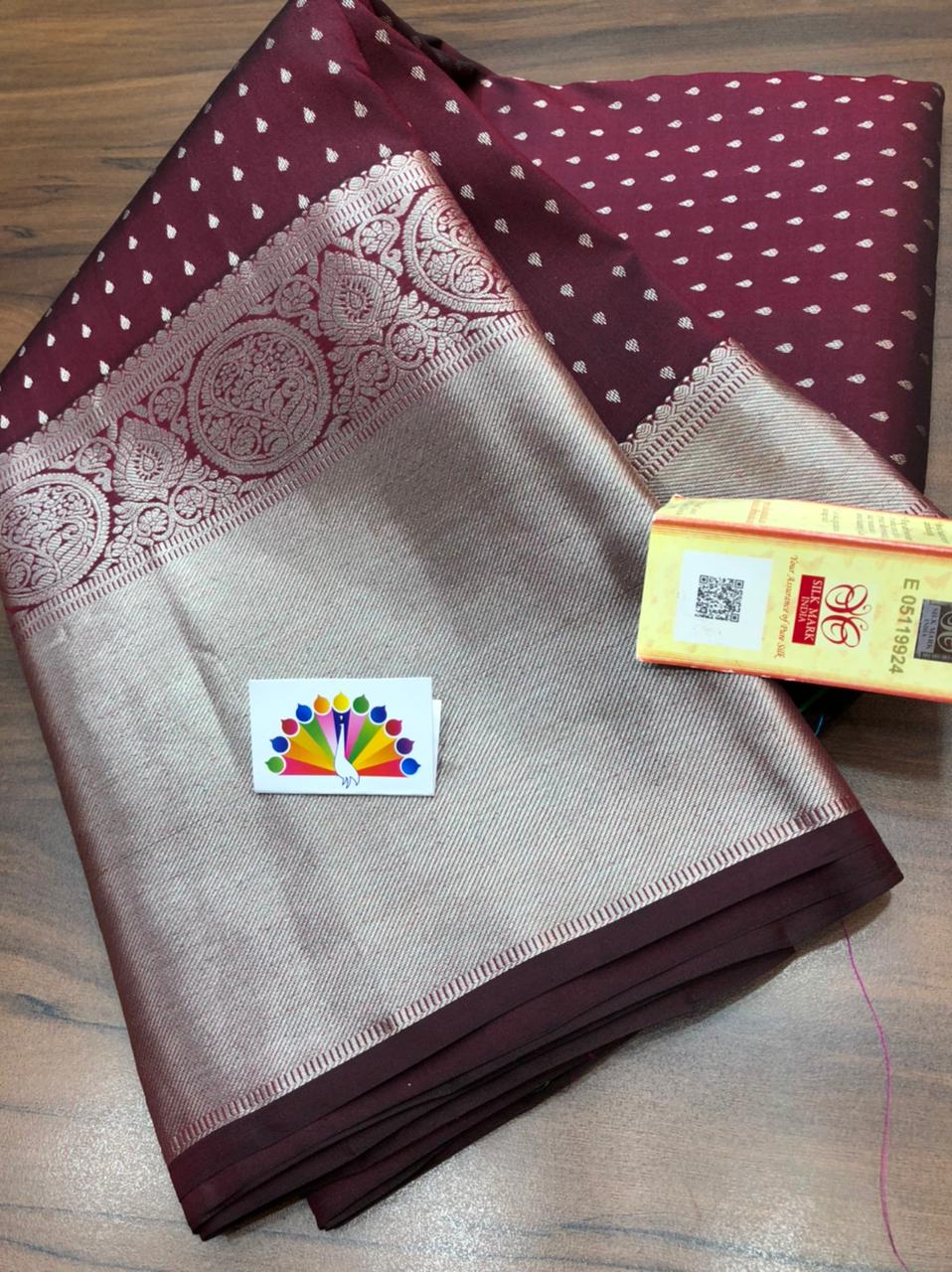 PURE KANCHI HANDLOOM PATTU SILK