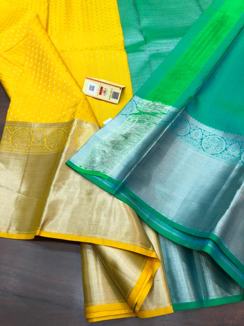 PURE KANCHI HANDLOOM PATTU SILK