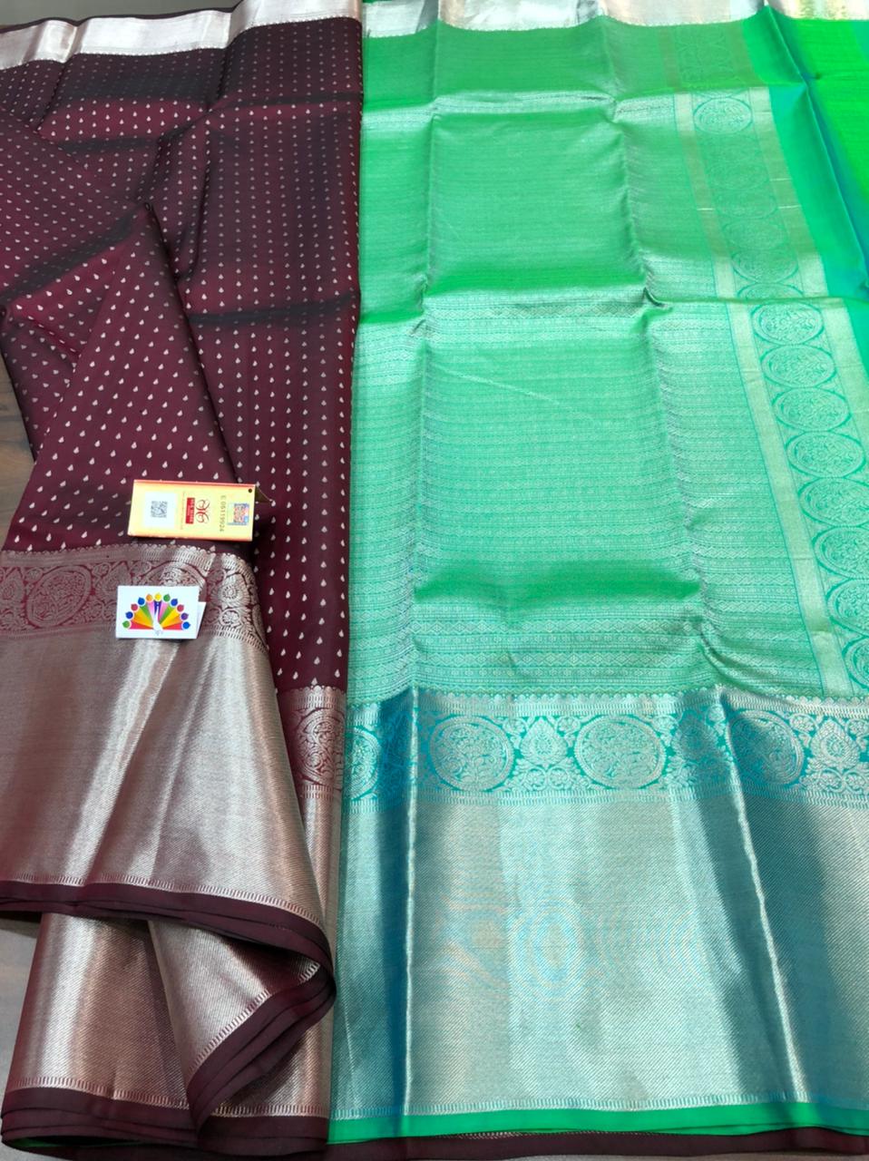 PURE KANCHI HANDLOOM PATTU SILK