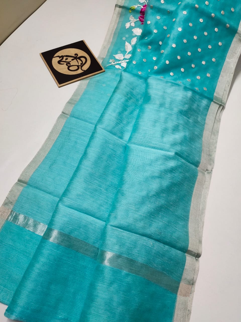 Pure  Banaras khadi georgete