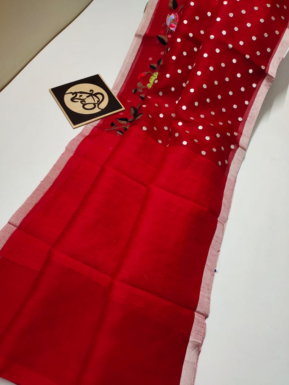 Pure  Banaras khadi georgete