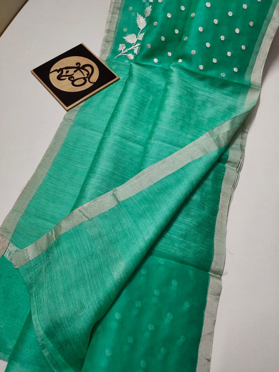 Pure  Banaras khadi georgete