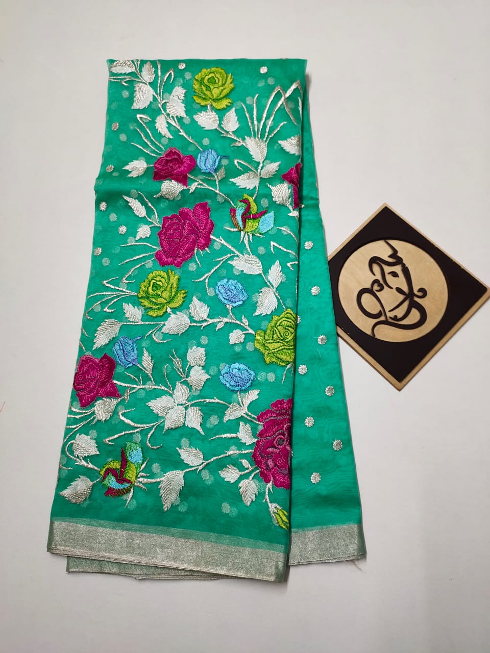 Pure  Banaras khadi georgete