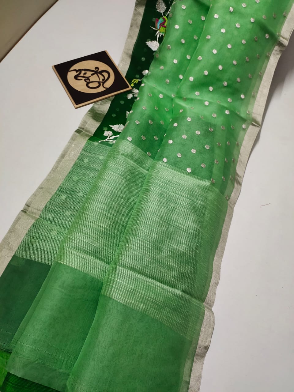 Pure  Banaras khadi georgete