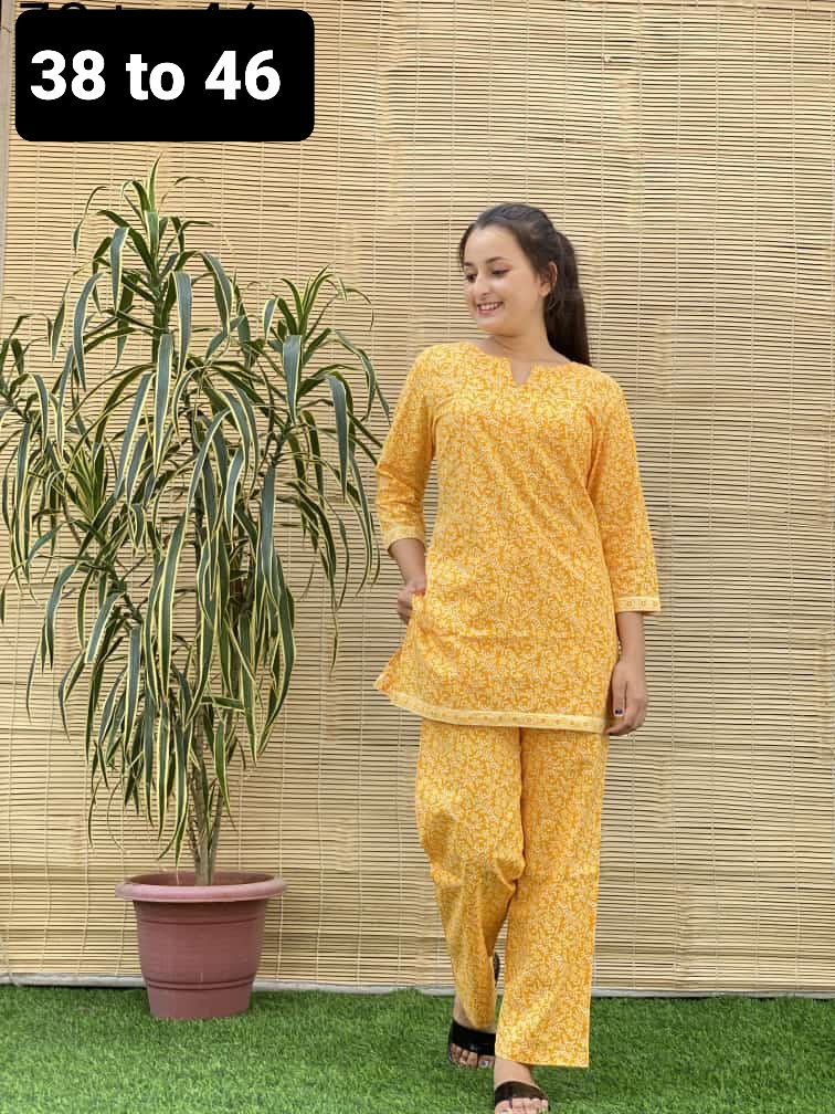 Soft and Comfy Pure Cotton Nights Suits