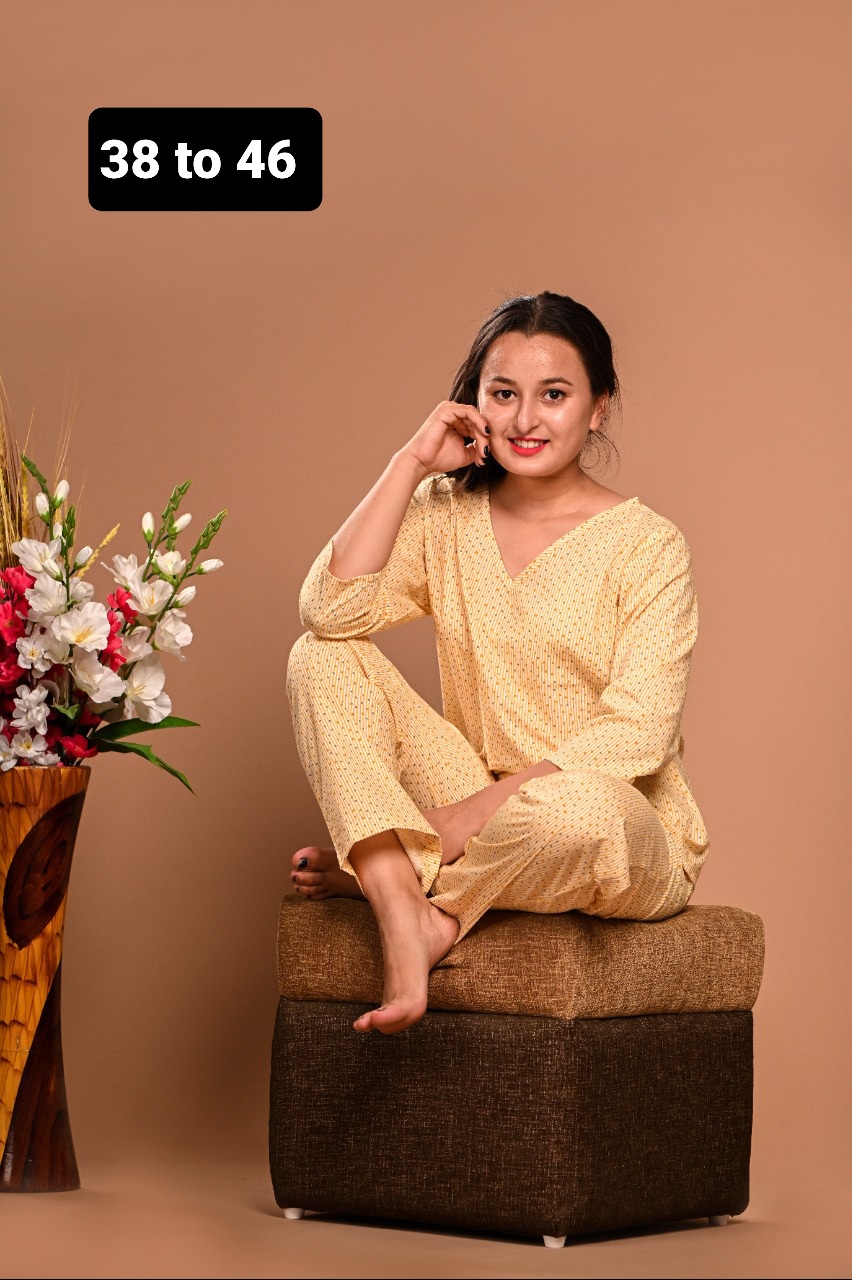 Soft and Comfy Pure Cotton Nights Suits