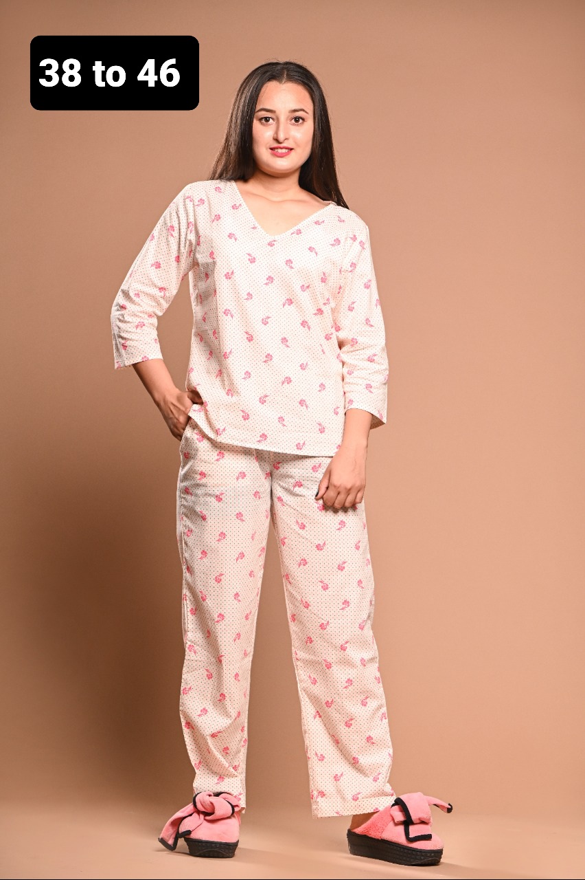 Soft and Comfy Pure Cotton Nights Suits
