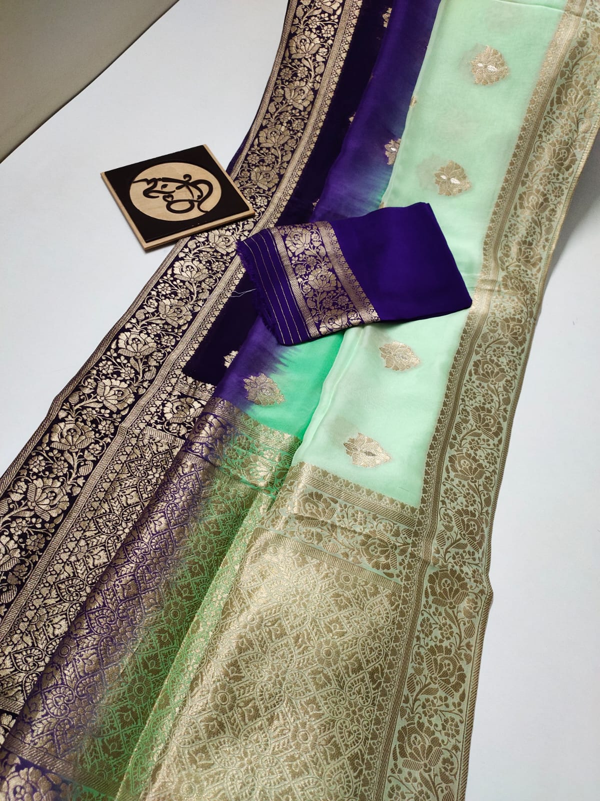 Pure banaras khadi georgete