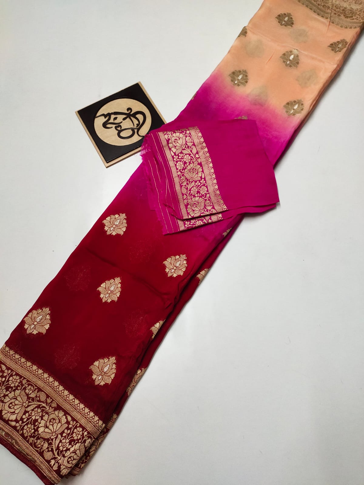 Pure banaras khadi georgete