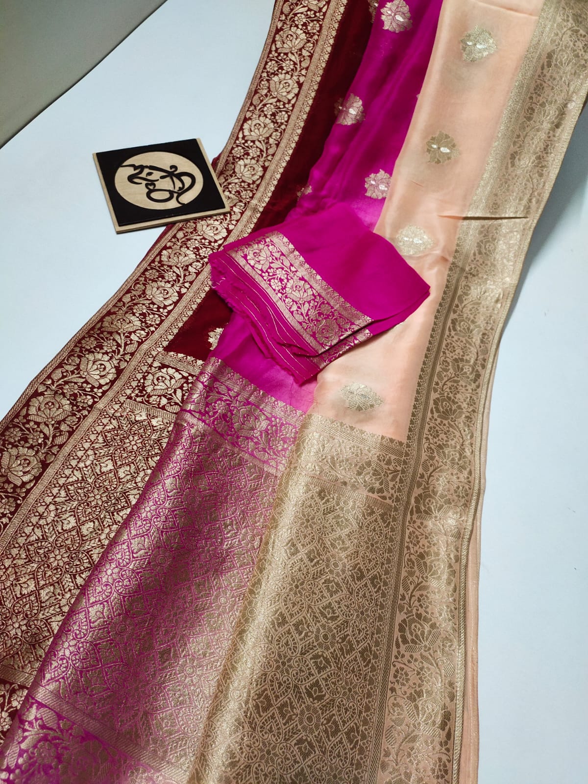 Pure banaras khadi georgete