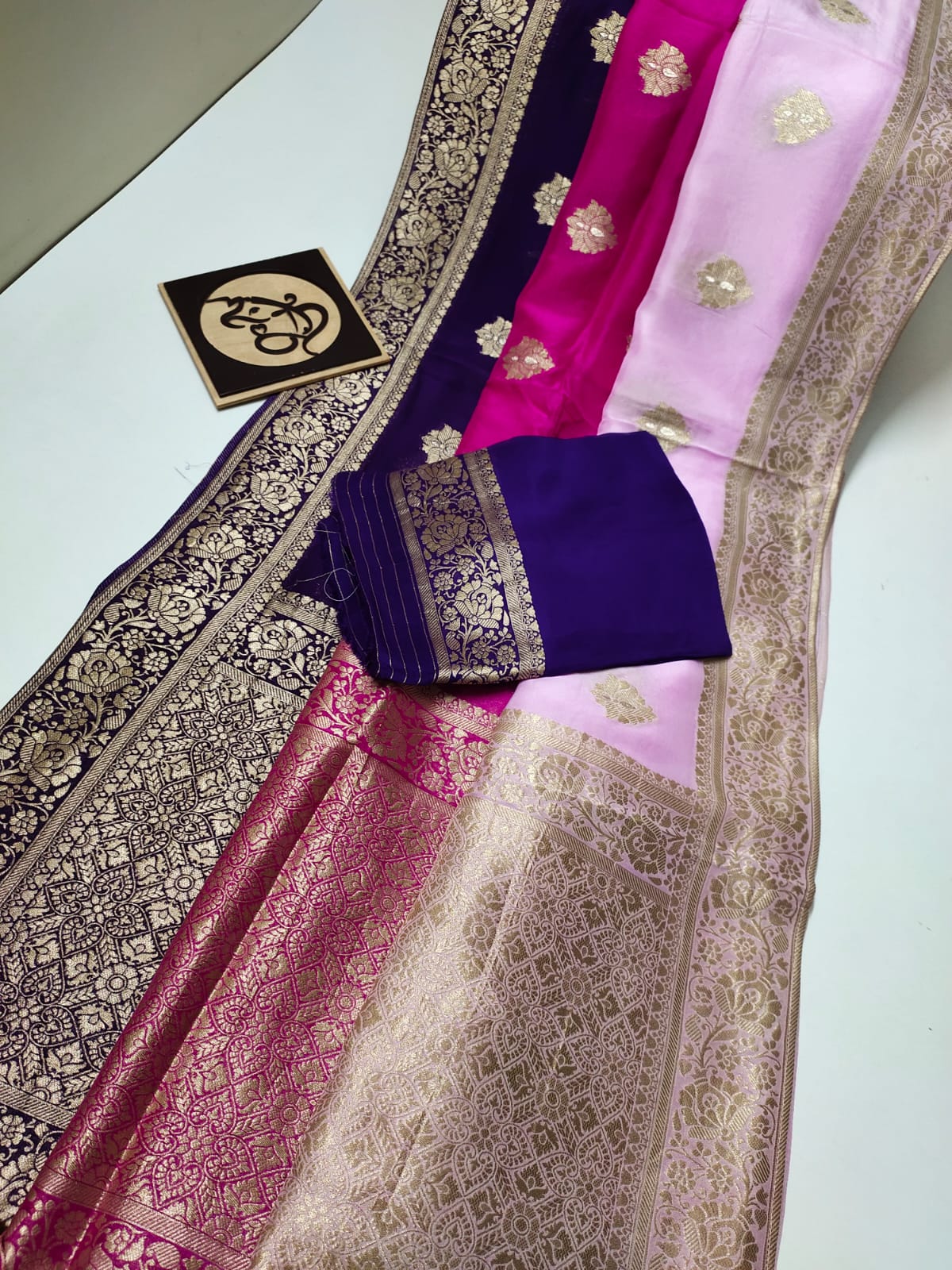 Pure banaras khadi georgete