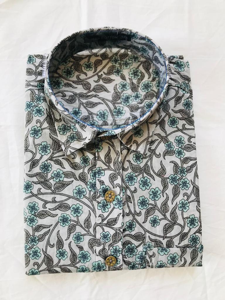 Bagru Hand Block Printed Shirts