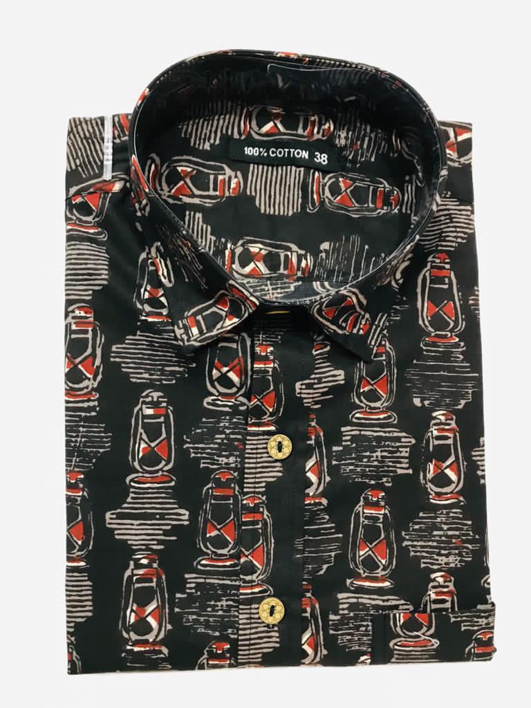 Bagru Hand Block Printed Shirts