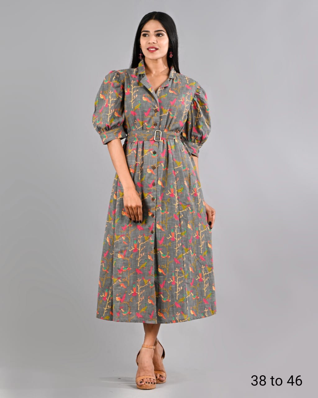 Vibrant & Stylish Pure Cotton Sundress 