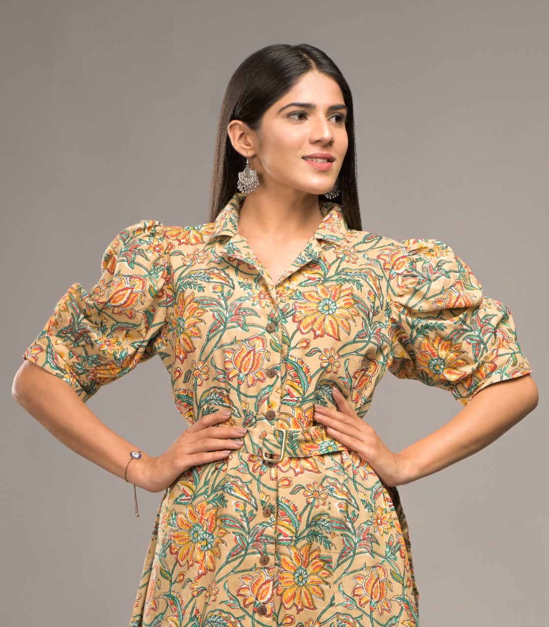 Vibrant & Stylish Pure Cotton Sundress 