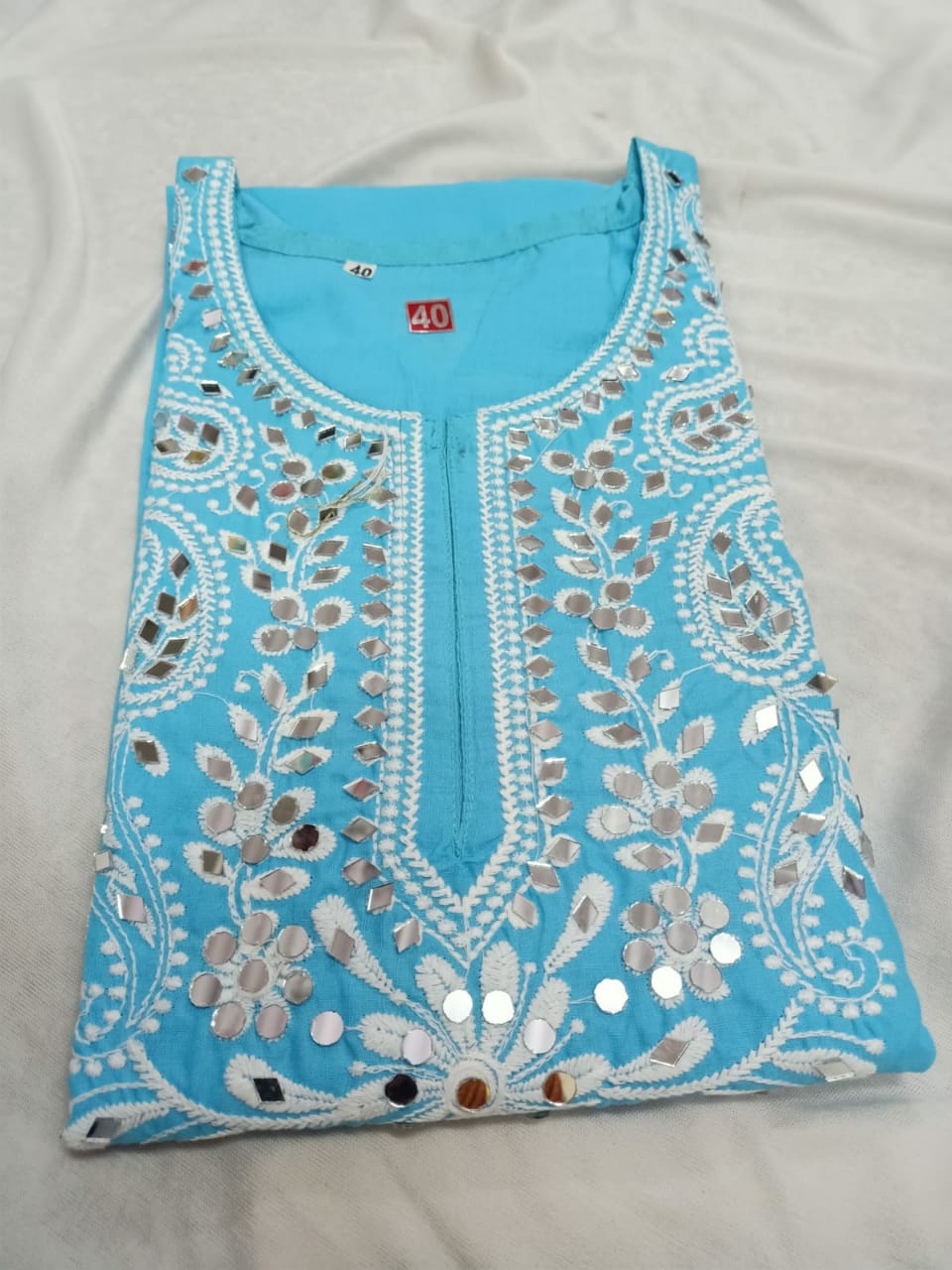 Lucknowi Chikankari  Kurti