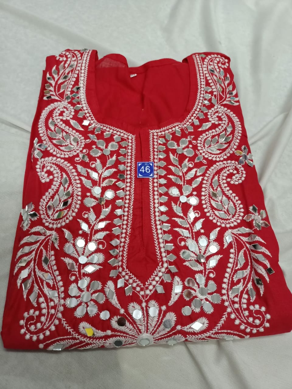 Lucknowi Chikankari  Kurti